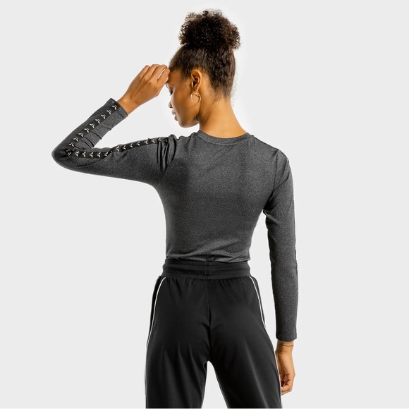 SQUAT WOLF NOOR BODYSUIT ONYX Grey Long Sleeves - Picture 3 of 12